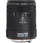 smc PENTAX 100 mm -D FA MAKRO F2.8 WR (Hochwertiges Telemakroobjektiv 1: 1 (1X)-Fotografie in Entfernungen von bis zu 13 cm vom Objektiv zum Motiv Hohe Abgrenzungsleistung Wetterbeständig)