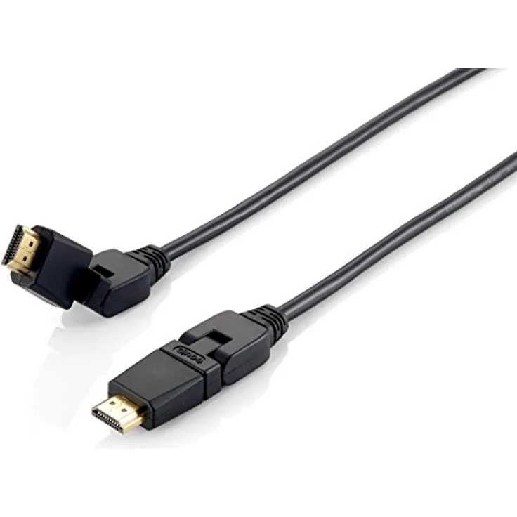 Equip HDMI High Speed Kabel 1m Ethernet drehb. Stecker Polybeutel