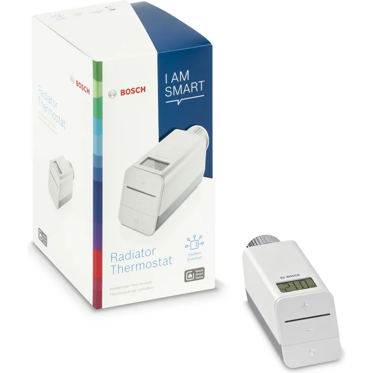 Bosch Smart Home Heizkörper Thermostat mit App Steuerung, kompatibel mit Apple HomeKit, Amazon Alexa und Google Assistant - Variante Deutschland, weiß (8750000002) – Bild 13