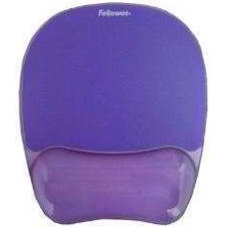 Fellowes Crystals Gel Handgelenkauflage mit Mauspad violett – Bild 2