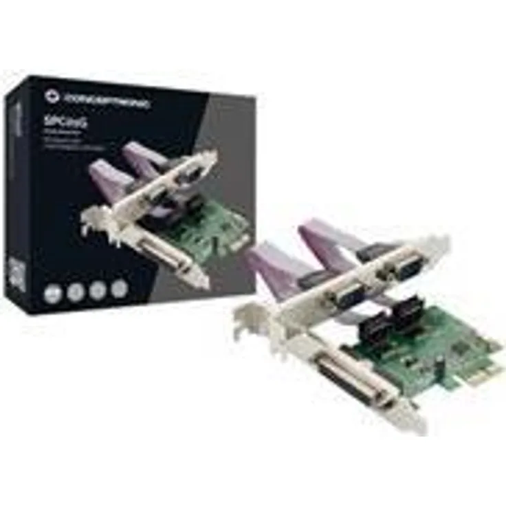 Conceptronic Parallelport & Serielle 2-Port PCI-Express-Karte