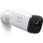 eufy Security SoloCam E40, Sicherheitskamera für Draußen, WLAN, kabellos, Personenerkennung KI, beidseitige Audiofunktion, Amazon Alexa/Google Assistant, 2K-Auflösung, 90 dB Alarm, wetterfest, Weiß (T8131321)