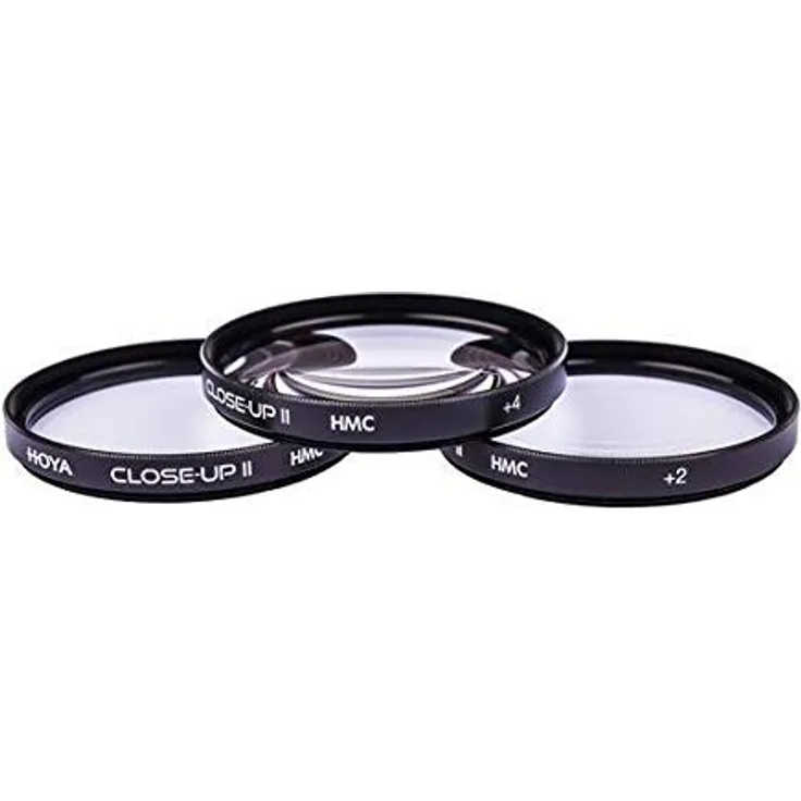 Hoya Close-Up Kit – Makro-Filterset für Fotografie (+ 1, 2, 4, 82 mm) schwarz