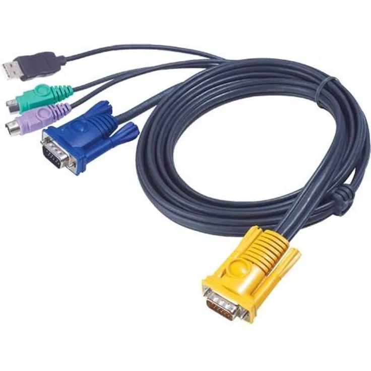 Aten 2L-5303UP PS/2-USB KVM Kabel 3m