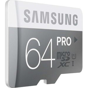 Bild für Samsung 64GB, MicroSDXC PRO (MB-MG64D/EU)