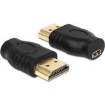 DeLock Adapter HDMI-A Stecker > Micro HDMI-D Buchse