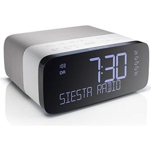 Bild für Pure Siesta Rise Bluetooth Radiowecker (Digitalradio, DAB und UKW-Radiowecker, Bluetooth, USB, AUX, Sleep-Timer, Weckfunktion, CrystalVue Display, 20 Senderspeicherplätze)