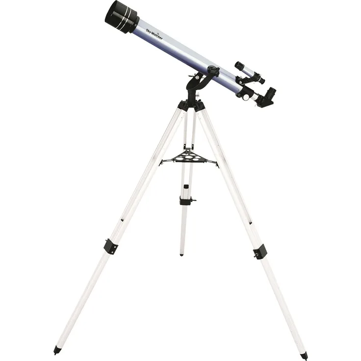 Skywatcher SK607AZ2 Mercury-607 (60mm (2,4 Zoll), f-700) Refraktor Teleskop Silber