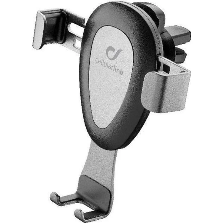 Cellularline 39218 Handy-Smartphone Schwarz, Grau - Halterungen (Handy-Smartphone, Auto, Schwarz, Grau)