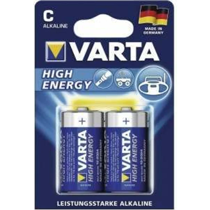 Varta Longlife Power 4914 Batterien (C, 1.5V, Alkaline, 2er Blister) – Bild 1