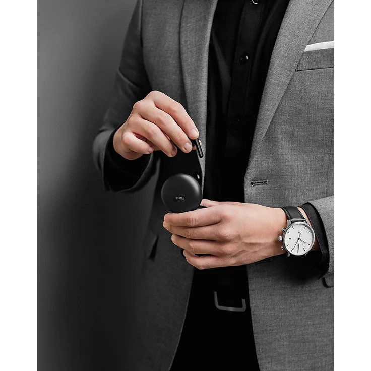 LG Tone Free HBS-FN6 True Wireless In-Ear Kopfhörer, mit Bluetooth, Mikrofon, Noise Cancelling, schwarz – Bild 12