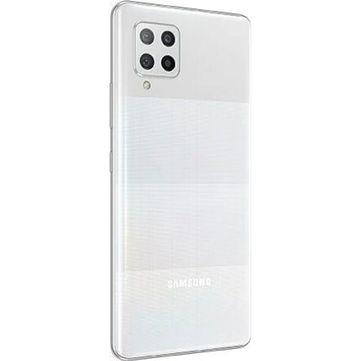 Samsung Galaxy A42 5G Smartphone 16,76cm (6,81 Zoll) SAMOLED-Display, 128GB interner Speicher, 4GB RAM, Android, Prism Dot White – Bild 3