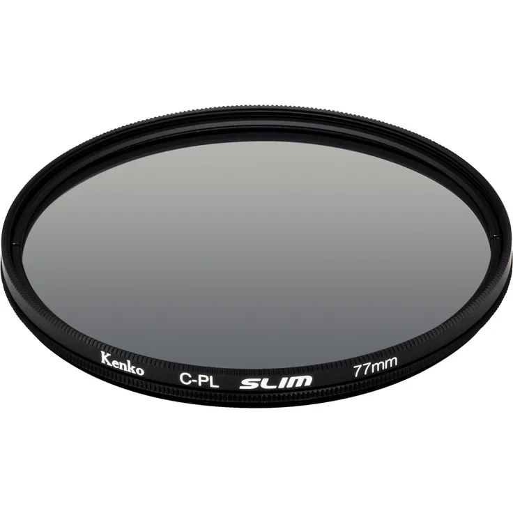 Kenko Smart Circular PL Slim Polarisationsfilter Gehäuse, 77 mm schwarz