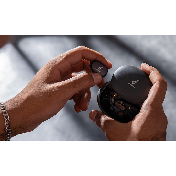 Anker Innovations Soundcore Liberty 2 Pro In-Ear Kopfhörer mit Bluetooth, Mikrofon, geeignet für Sport, schwarz – Bild 4