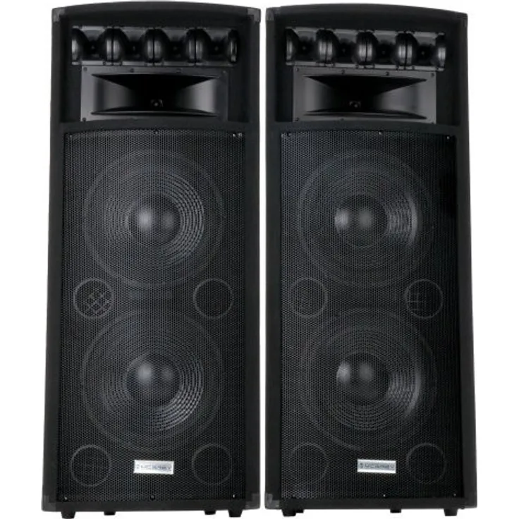 Pronomic Eco PowerDJ-212 Passiv-Box, Paar 2 x 800W