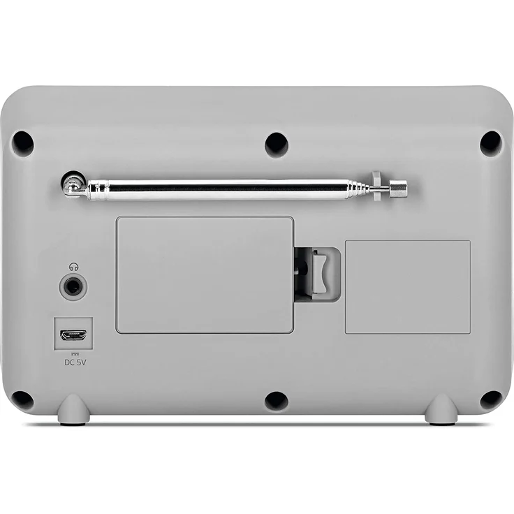 TechniSat Techniradio 6 IR Tragbares Radio mit Bluetooth, WLAN, Wecker, TFT-Display, Wecker, weiß – Bild 2