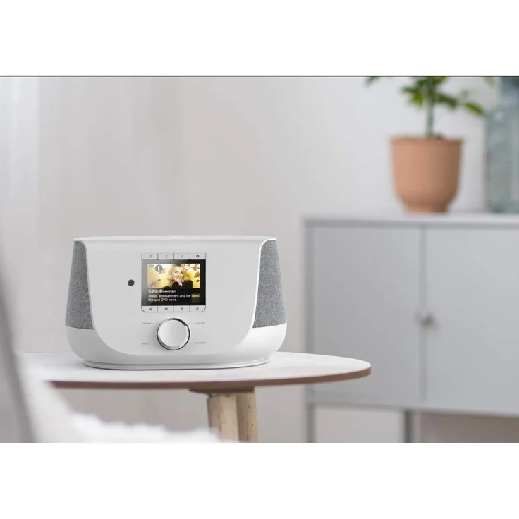 Hama DIR3300SBT Internetradio mit Bluetooth, WLAN, Wecker, TFT-Display, Wecker, weiß – Bild 4