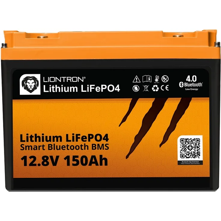 LIONTRON LiFePO4 Akku 12,8V 150Ah LX Arctic bis -30°C Bluetooth Akku