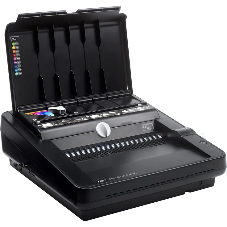 Rexel CombBind C366E Plastik-Bindegerät, elektrisch, für A4 und A5