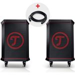 Teufel ROCKSTER Stereo-Set Bluetooth-Lautsprecher schwarz
