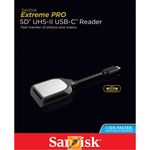 SanDisk Extreme PRO - Lecteur-enregistreur USB-C portable et compact de cartes SD UHS-II