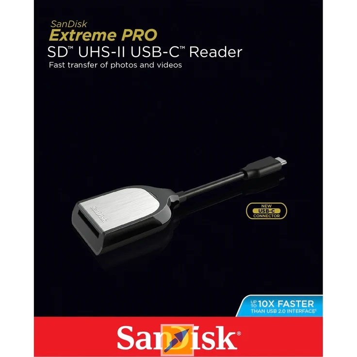 SanDisk Extreme PRO - Lecteur-enregistreur USB-C portable et compact de cartes SD UHS-II – Bild 1