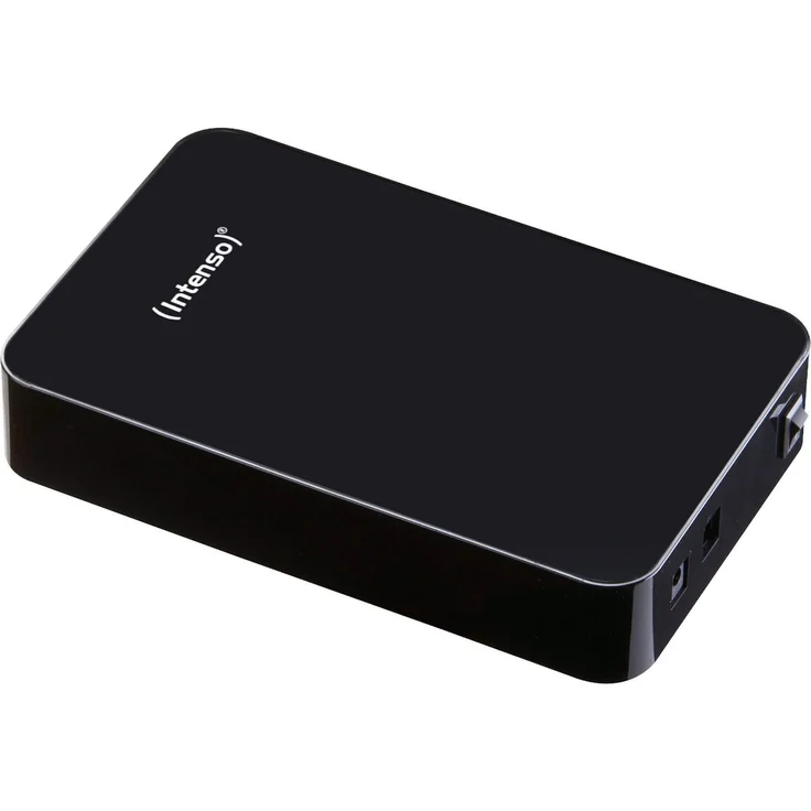 Intenso Memory Center - Festplatte - 6 TB - extern (Stationär) - 3.5 Zoll (8.9 cm) - USB 3.0 - 5400 rpm - Puffer: 32 MB - Schwarz (6031514) – Bild 2