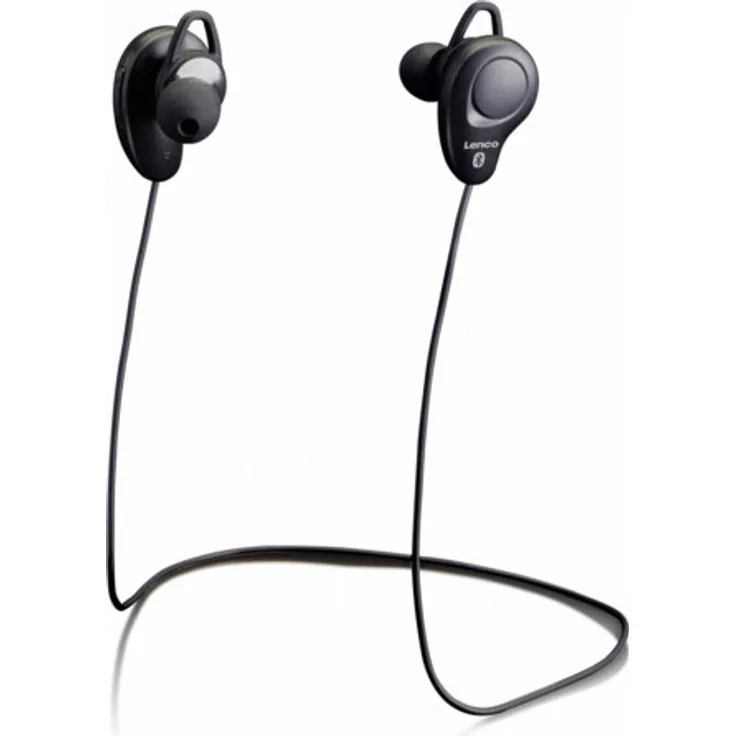 Lenco EPB-015 im Ohr Binaural Kabellos Schwarz Mobiles Headset - Mobile Headsets (Kabellos, im Ohr, Binaural, Im Ohr, 12,6 g, Schwarz)
