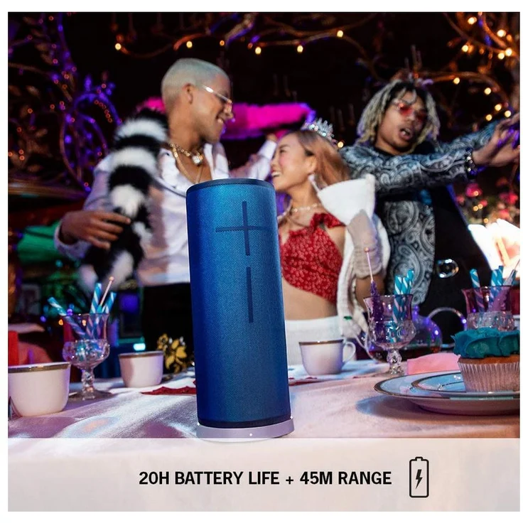 Ultimate Ears Boom 3 Bluetooth-Lautsprecher mit Radio, Webradio, wasserdicht, Blau – Bild 6
