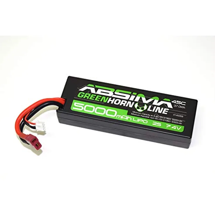 Greenhorn LiPo Stick Pack 7.4V-45C 5000 Hardcase (T-Plug)