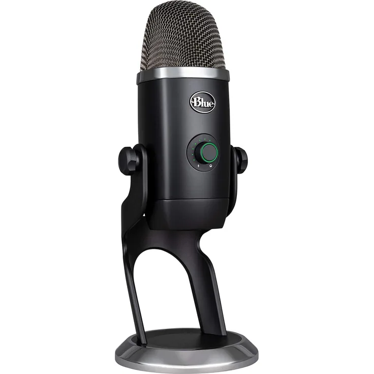 Blue Yeti X professionelles USB-Mikrofon für Gaming, Streaming und Podcasts, Schwarz