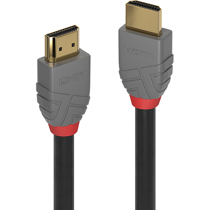 2m HDMI High Speed HDMI Kabel, Anthra Line