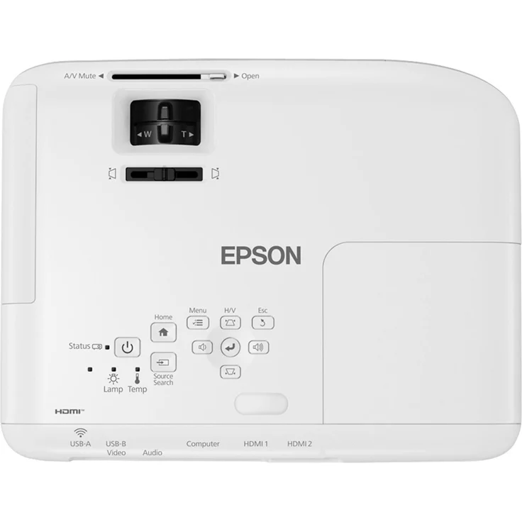 Epson EB-FH06 Heimkino-Beamer, LCD, Full HD (1920 x 1080), Kontrast 16000:1, 3500 ANSI-Lumen, Bildverhältnis 16:9, weiß – Bild 4