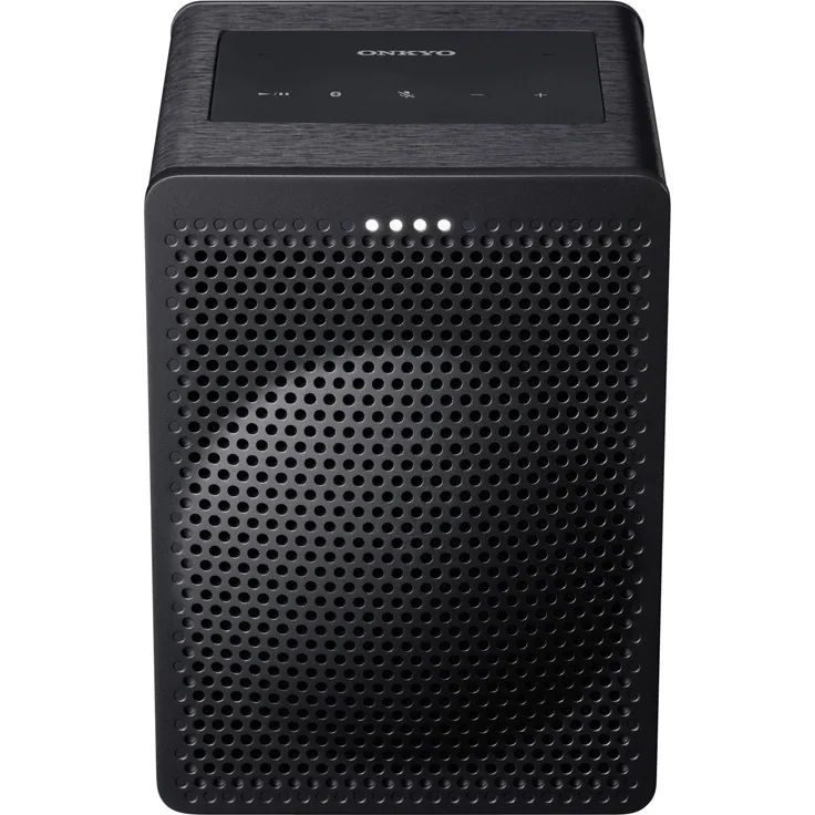 Onkyo G3 VC-GX30 schwarz Multiroom-Lautsprecher mit Google Assistant 