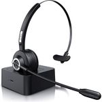 CSL kabelloses Headset mit Ladestation, schwarz