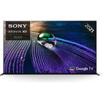 Sony XR-55A90J 139 cm (55 Zoll) OLED Smart TV (Ultra HD, HDR, OLED) HD-Triple-Tuner (Sat, Antenne, Kabel) Modelljahr 2021 Energieklasse G (DE-Modell)