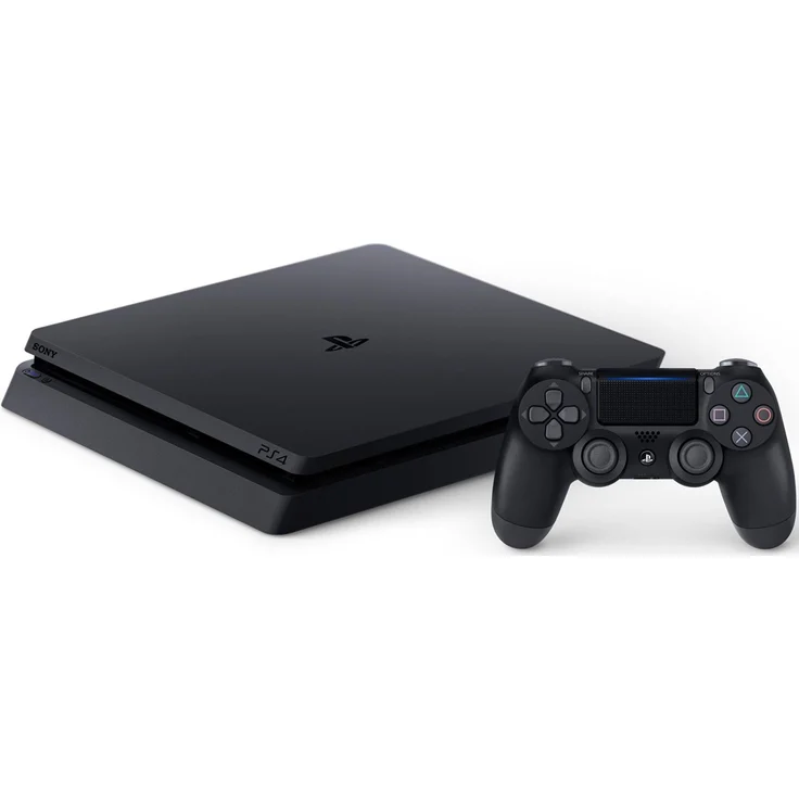 Sony PlayStation 4 Slim Jet Black 500GB – Bild 2
