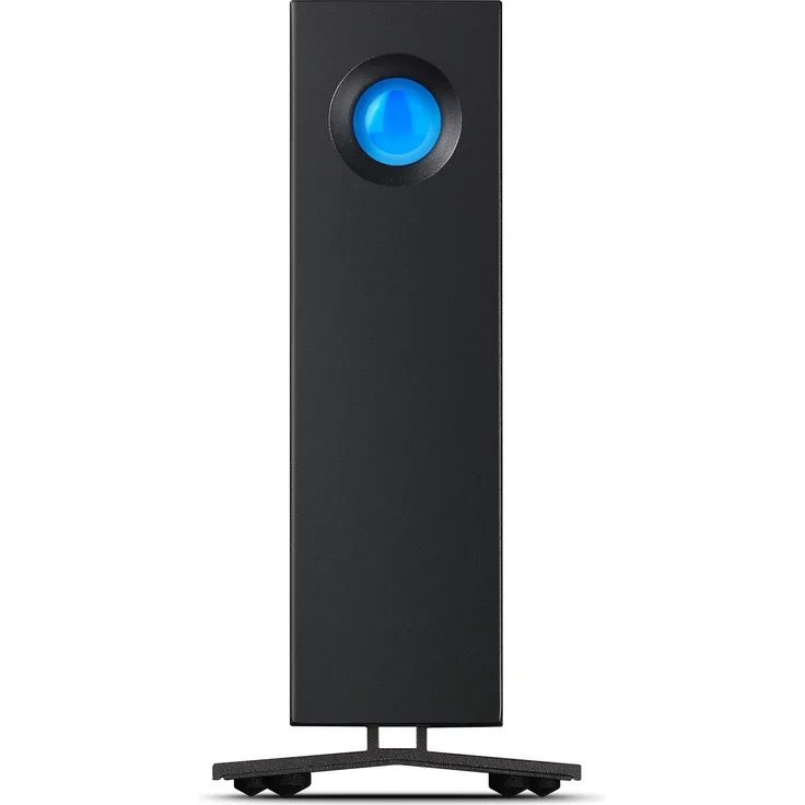 LaCie D2 Professional, 16 TB, 3.5'' Externe Festplatte im Aluminiumgehäuse, USB-C Schwarz Modellnr.: STHA16000800
