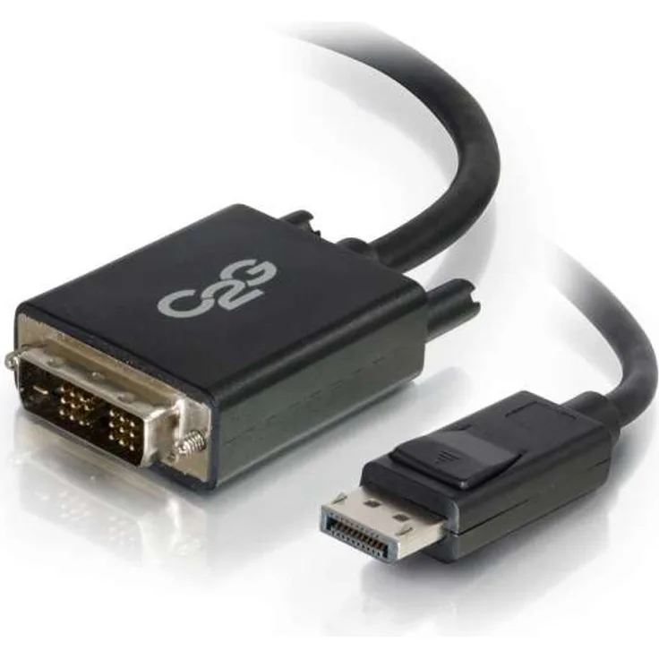 C2G displayport auf dvi-d adapter - schwarz, 2m (84329)