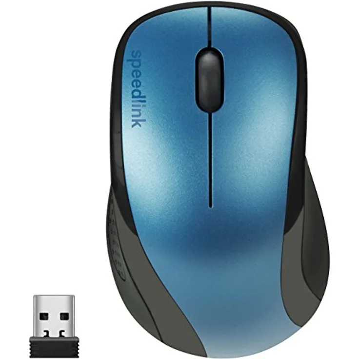 Speedlink KAPPA Mouse - Kabellose Maus für Büro,Home Office und Gaming - blau