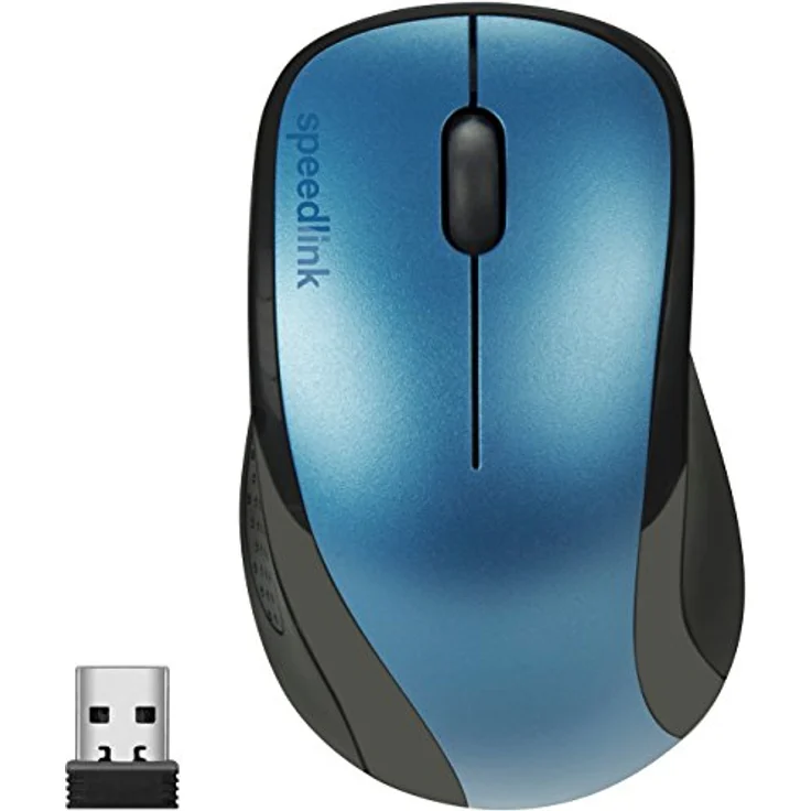 Speedlink KAPPA Mouse - Kabellose Maus für Büro,Home Office und Gaming - blau