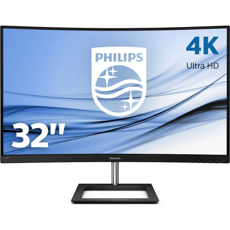 Philips E-Line 328E1CA - 31,5 Zoll, 4K UHD (3840 x 2160), VA-Panel, 60Hz, 4ms, 250cd/m² – Bild 1