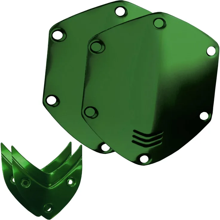 V-MODA Crossfade Over-Ear Headphone Metal Shield Kit - Hawk Green