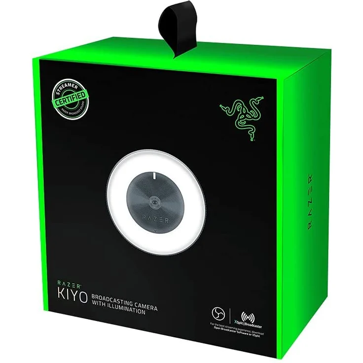 Razer Kiyo - Web-Kamera - Farbe - 4 MP - 1920 x 1080 - Audio - USB 2.0 - MJPEG, H.264, YUV2 – Bild 6