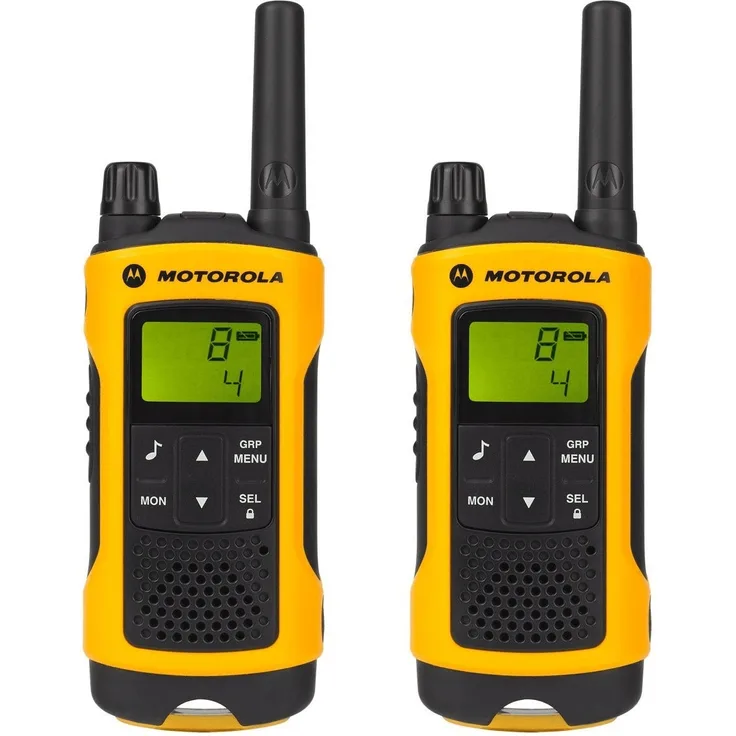Motorola TLKR T80 Extreme, Walkie Talkie, schwarz, gelb