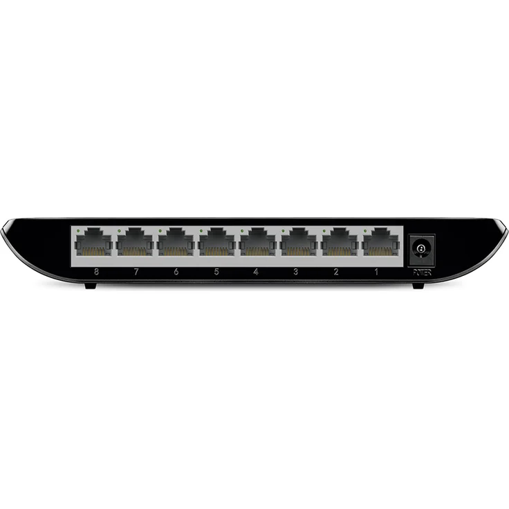 TP-LINK TL-SG1008D V6 8-Port Gigabit Switch, Schwarz – Bild 4