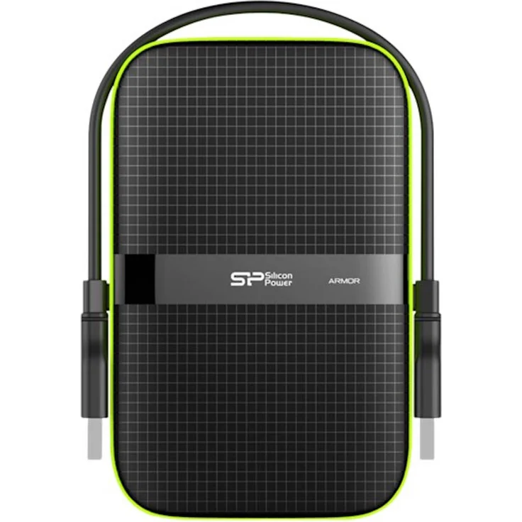 SILICON POWER Armor A60 - Festplatte - 1 TB - extern (tragbar) - 2.5 Zoll (6.4 cm) - USB 3.0 - Schwarz (SP010TBPHDA60S3K) – Bild 6