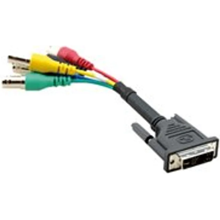 KRAMER ADC-DMA-5BF-1 - Videokabel - BNC (W) bis DVI-A (M) - 30cm - geformt, Daumenschrauben