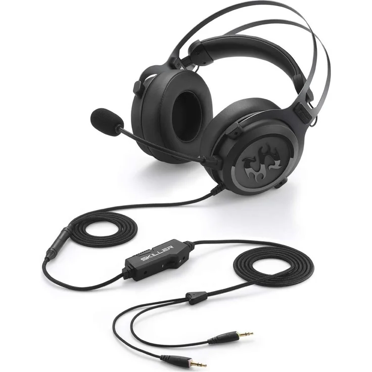 Sharkoon Skiller SGH3 Gaming-Headset schwarz – Bild 4