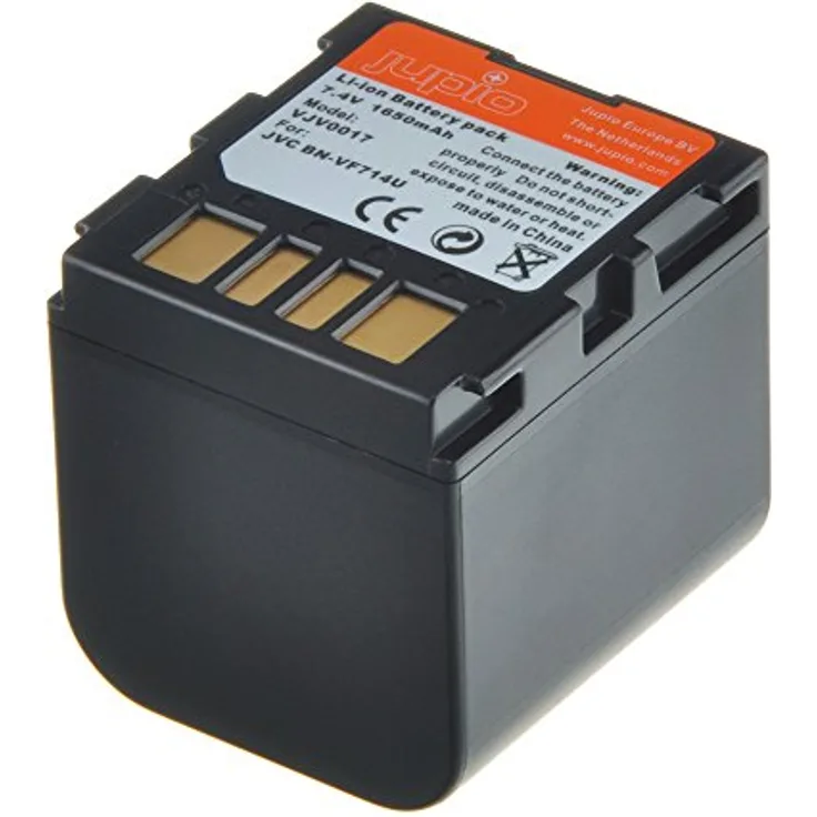 Jupio VJV0017 Camcorder Akku für JVC BN-VF712U-VF714U